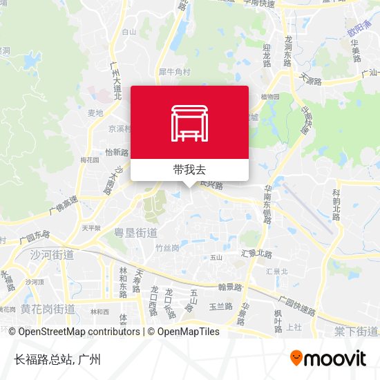 长福路总站地图