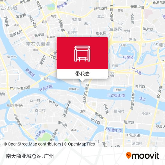 南天商业城总站地图