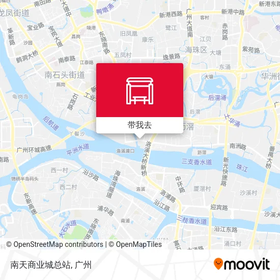 南天商业城总站地图