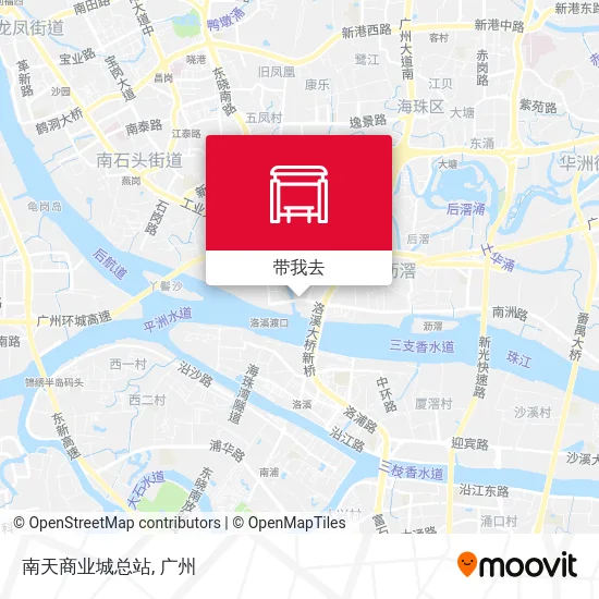南天商业城总站地图