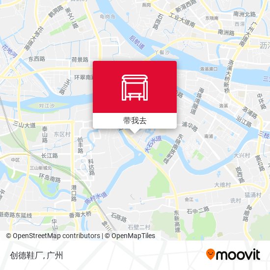 创德鞋厂地图