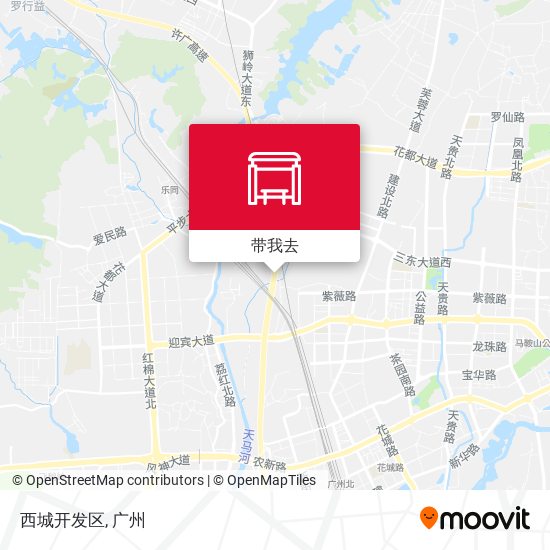 西城开发区地图