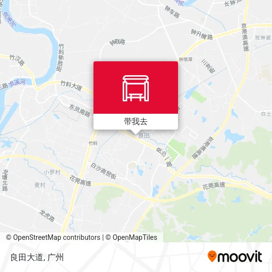 良田大道地图