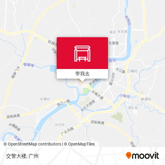 交警大楼地图