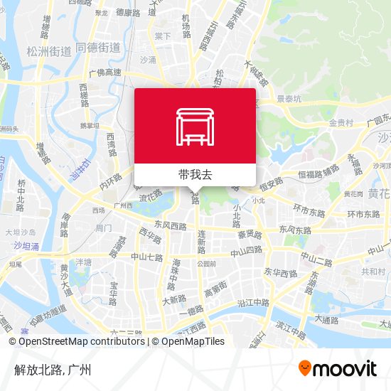 解放北路地图