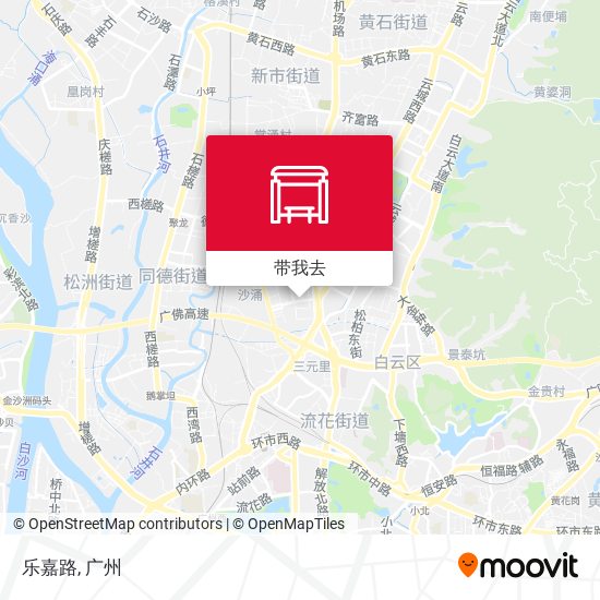 乐嘉路地图