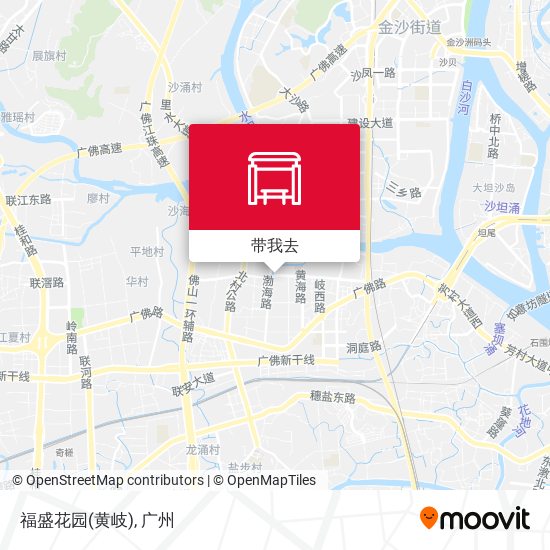 福盛花园(黄岐)地图
