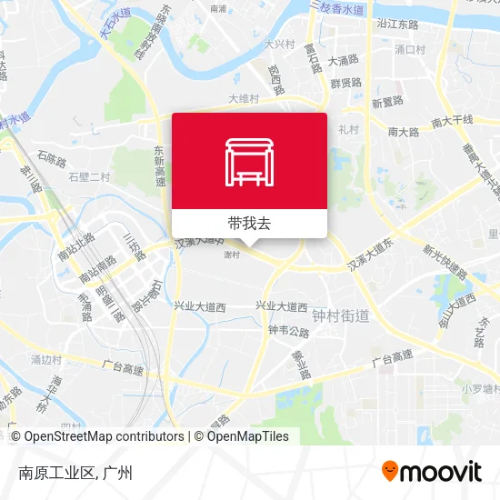 南原工业区地图