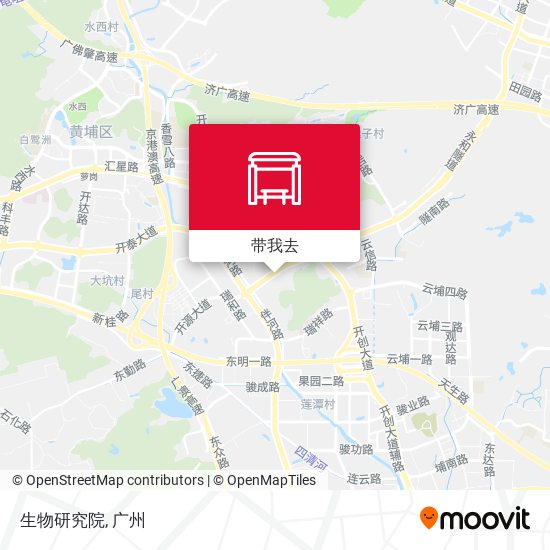 生物研究院地图