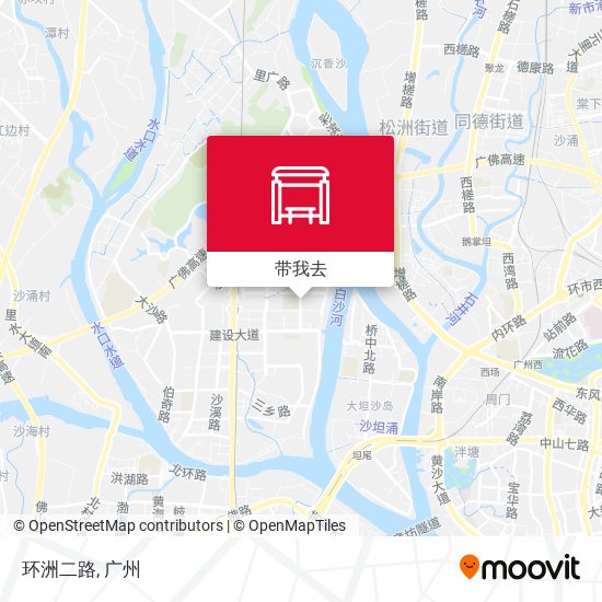 环洲二路地图