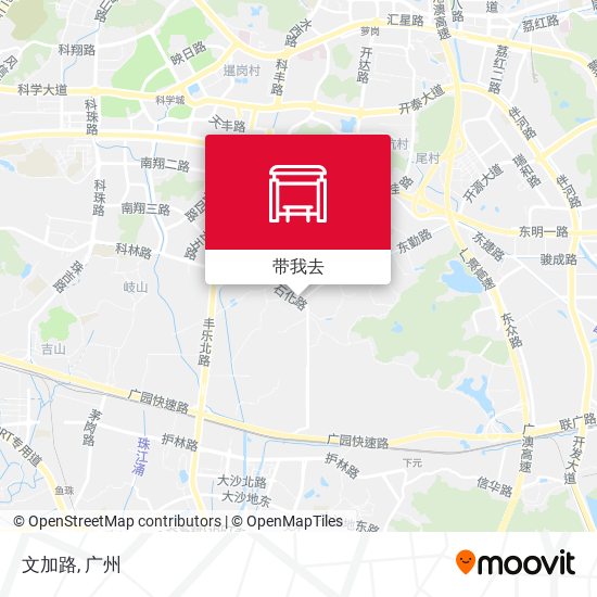 文加路地图