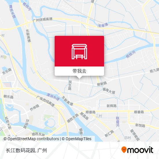 长江数码花园地图