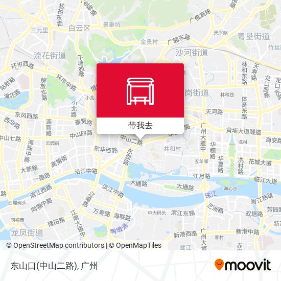 东山口(中山二路)地图