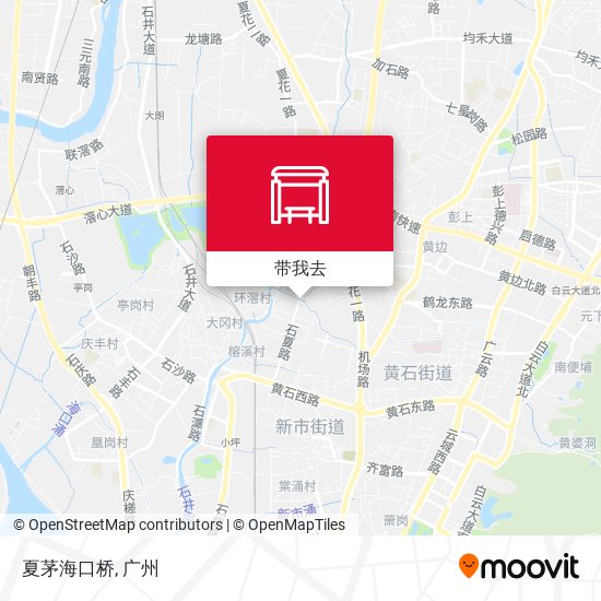 夏茅海口桥地图