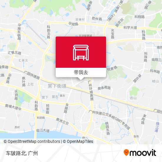 车陂路北地图
