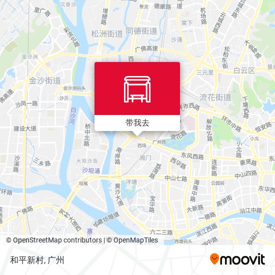 和平新村地图