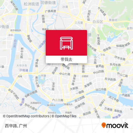 西华路地图