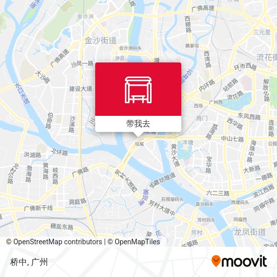 桥中地图