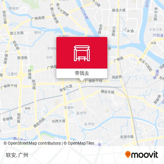 联安地图
