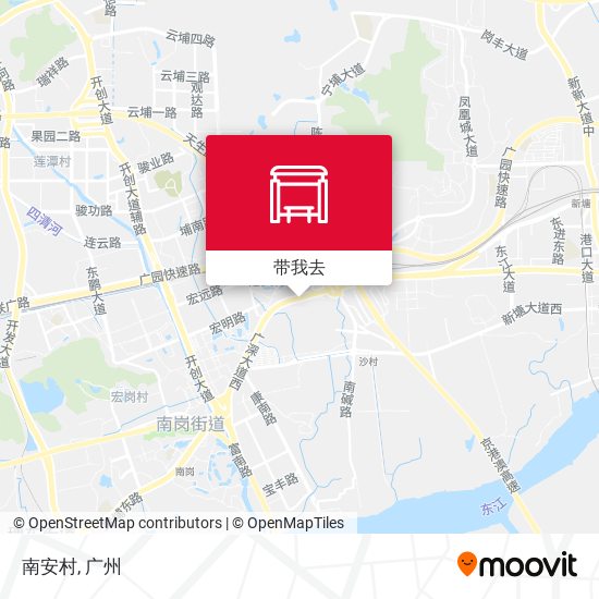 南安村地图
