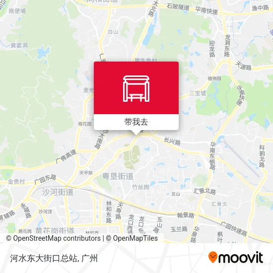 河水东大街口总站地图