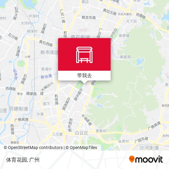 体育花园地图
