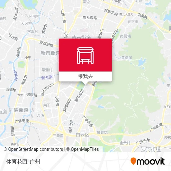 体育花园地图