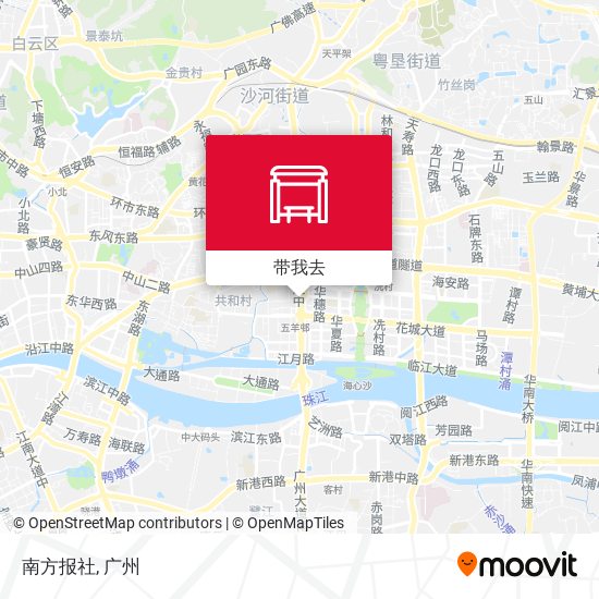 南方报社地图