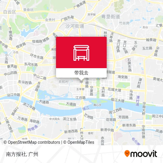 南方报社地图