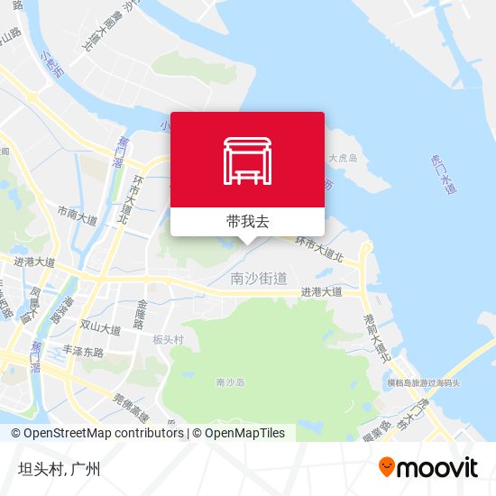坦头村地图