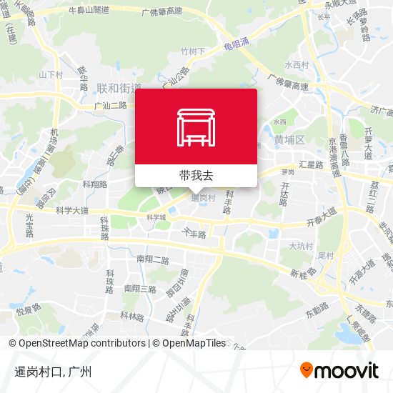 暹岗村口地图