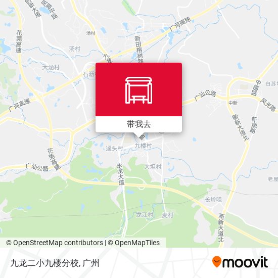 九龙二小九楼分校地图