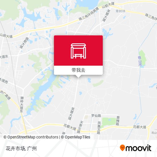 花卉市场地图