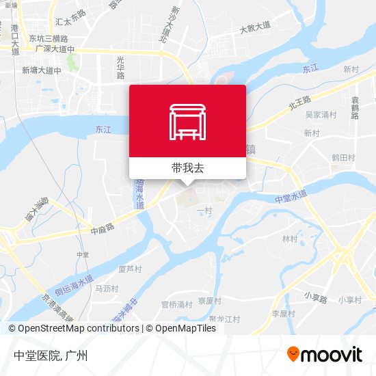 中堂医院地图