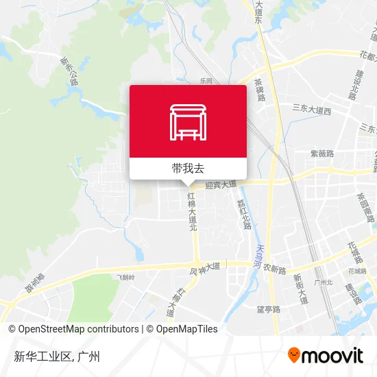 新华工业区地图