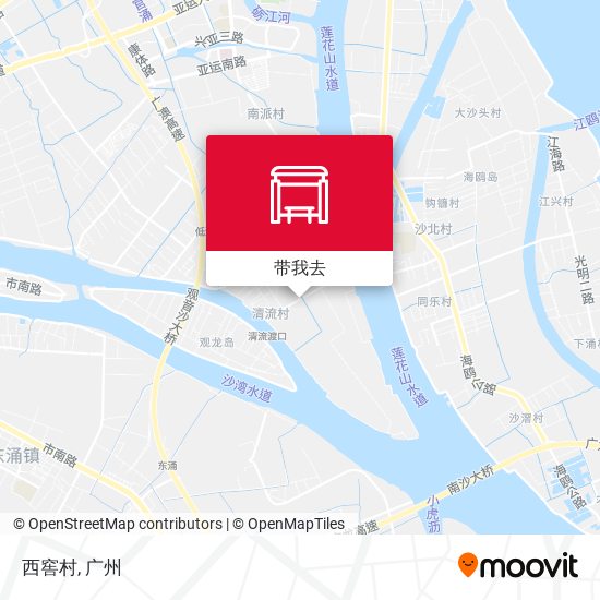 西窖村地图
