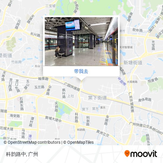 科韵路中地图