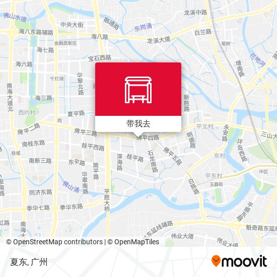 夏东地图