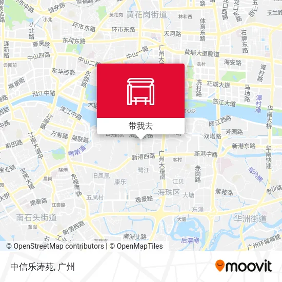 中信乐涛苑地图