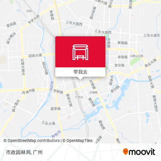 市政园林局地图
