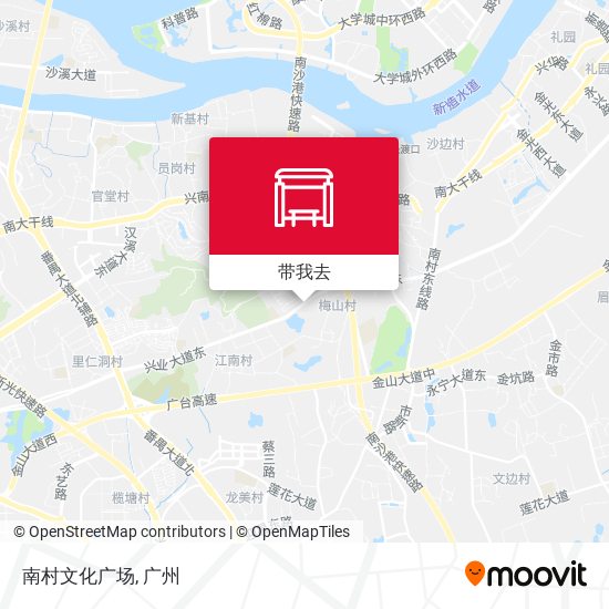 南村文化广场地图