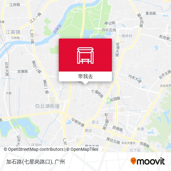 加石路(七星岗路口)地图