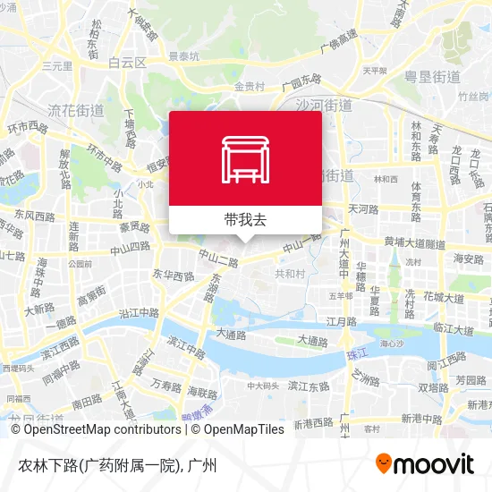 农林下路(广药附属一院)地图