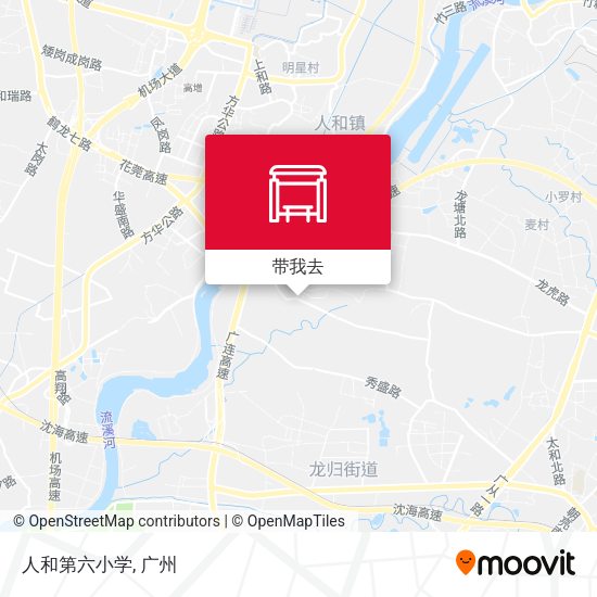 人和第六小学地图