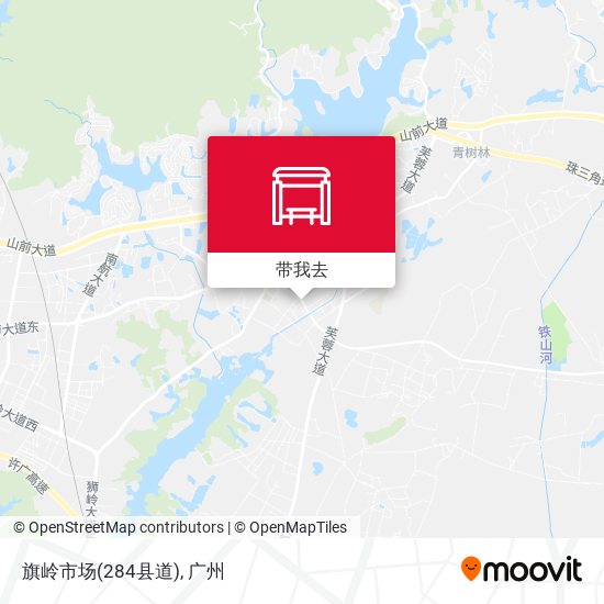 旗岭市场(284县道)地图