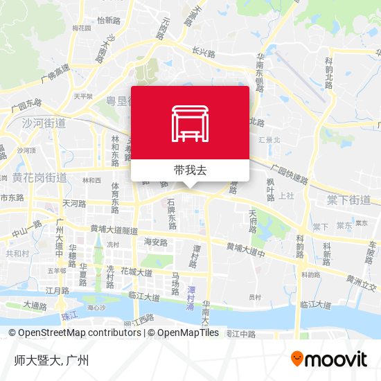 师大暨大地图