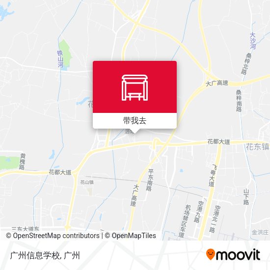 广州信息学校地图