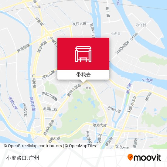 小虎路口地图