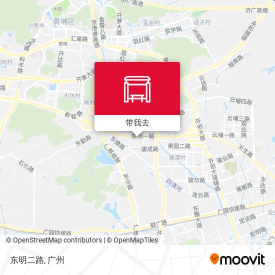 东明二路地图