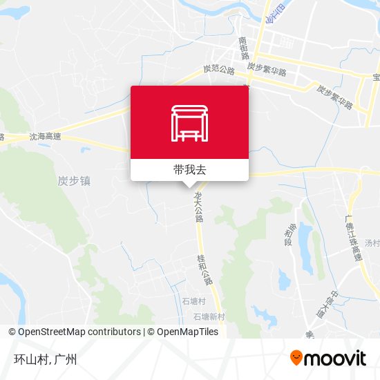 环山村地图